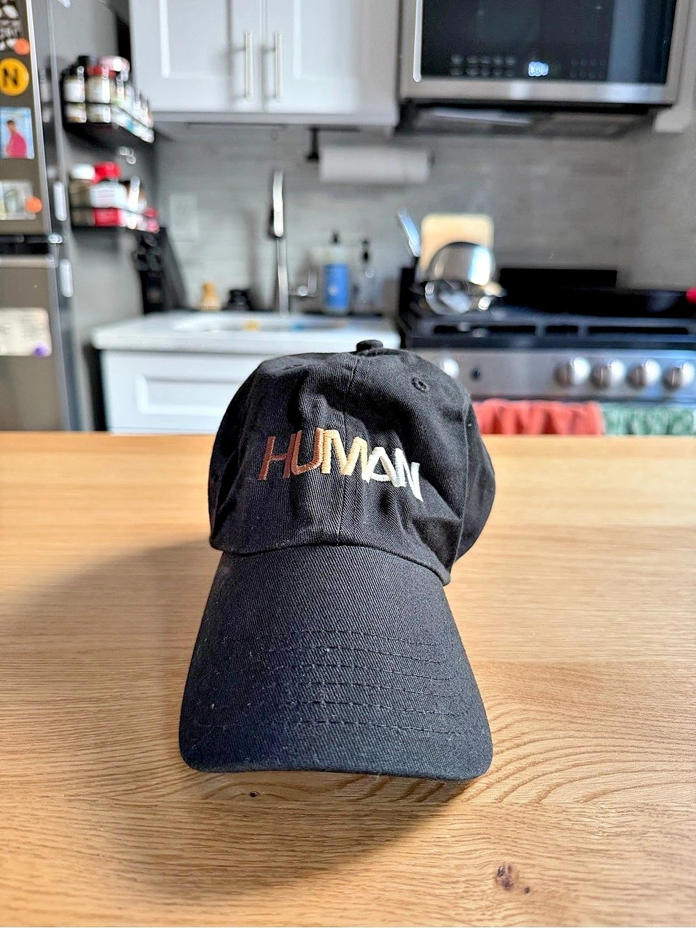 Black Cotton Cap Like New